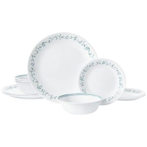 Corelle Country Cottage 12-piece Dinnerware Set. Service for 4
